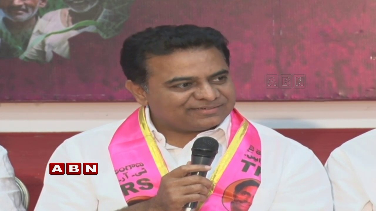 TRS Working President KTR Press Meet at Telangana Bhavan | ABN Telugu