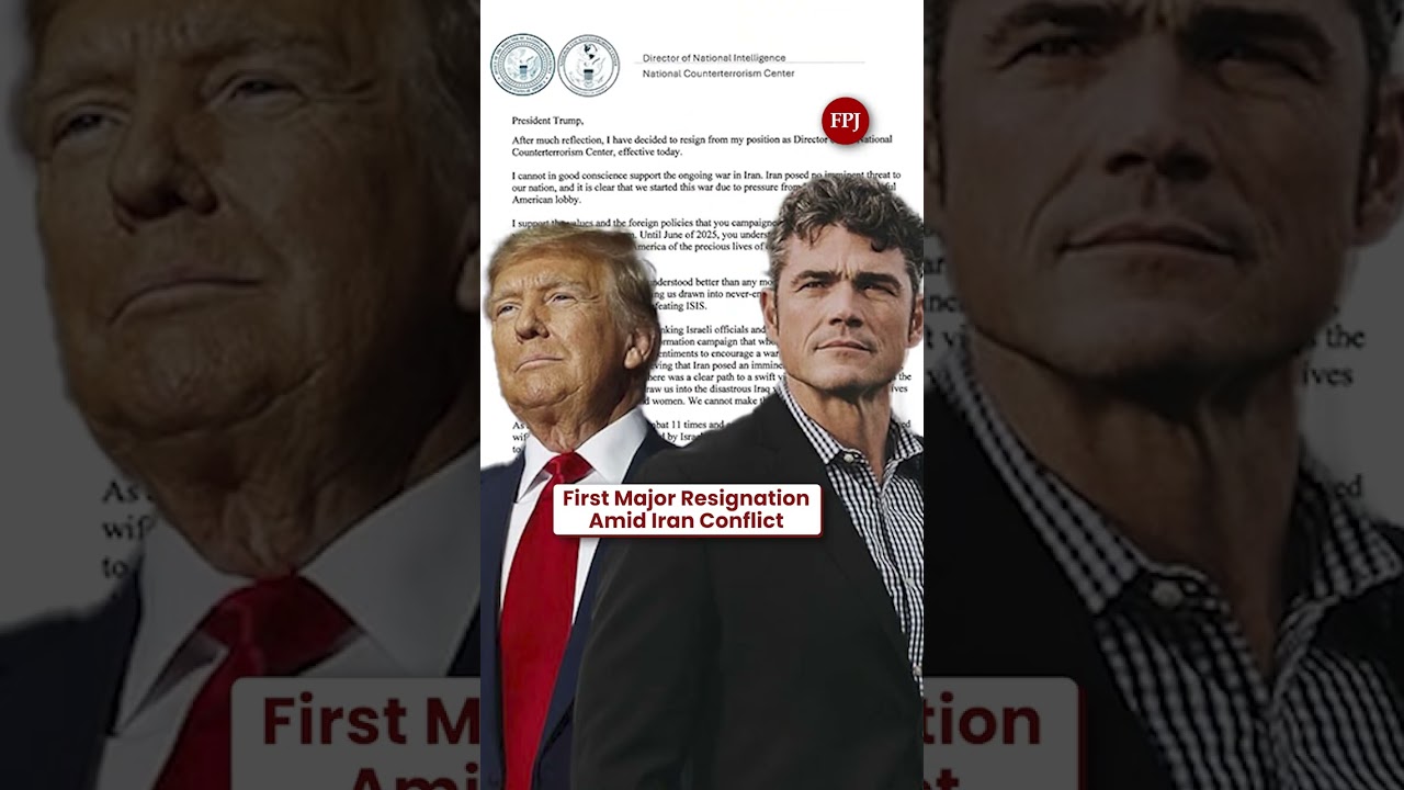 Joe Kent Resigns Amid Iran War, Raising Questions for Trump