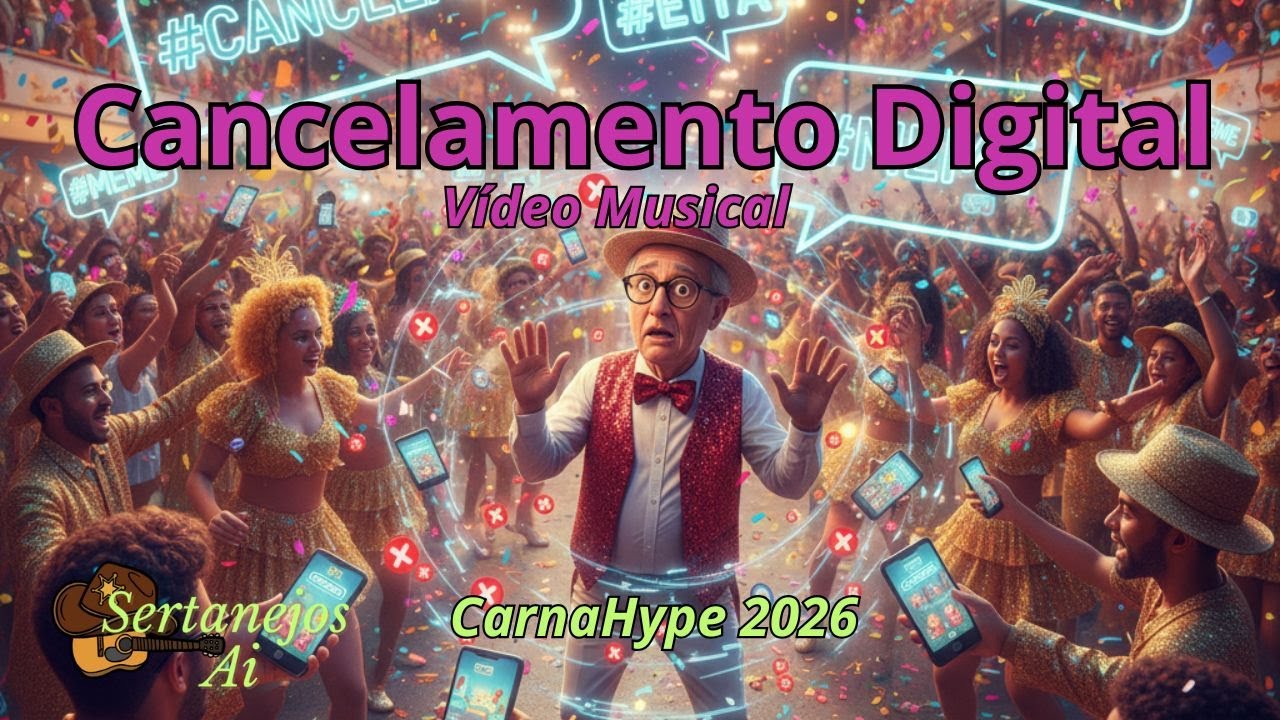 Cancelamento Digital |V&iacute;deo Musical | CarnaHype 2026 | @sertanejosai