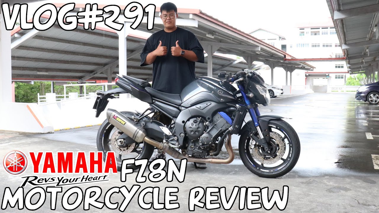 Vlog#291 Yamaha FZ8N Motorcycle Review Singapore