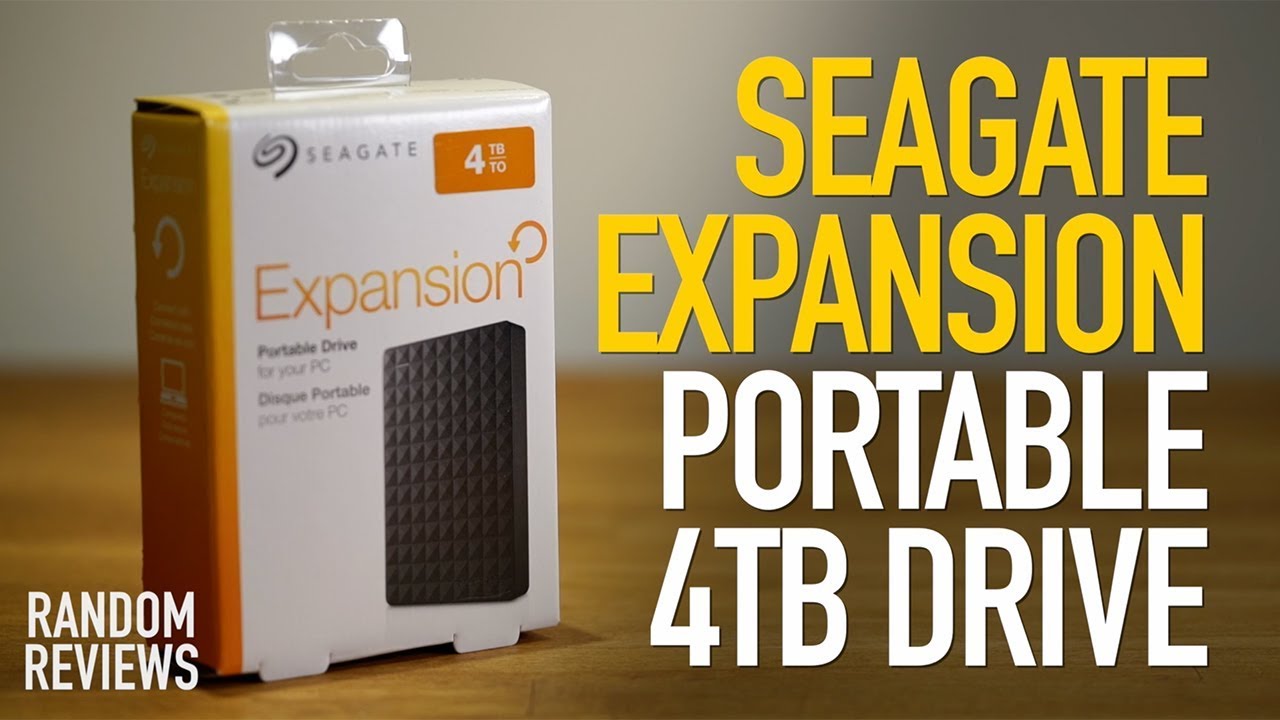 Best affordable hard drive? Seagate Expansion Portable 4TB Drive Review