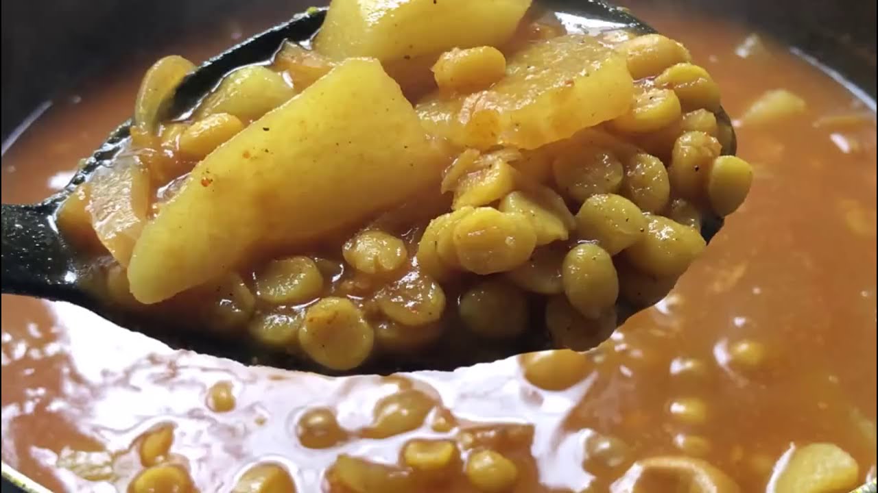 Eating 24x7 | Potato Curry Recipe |  ( شله‌ی په‌تاته‌و له‌تکه‌نۆک (زۆر به‌تامه‌