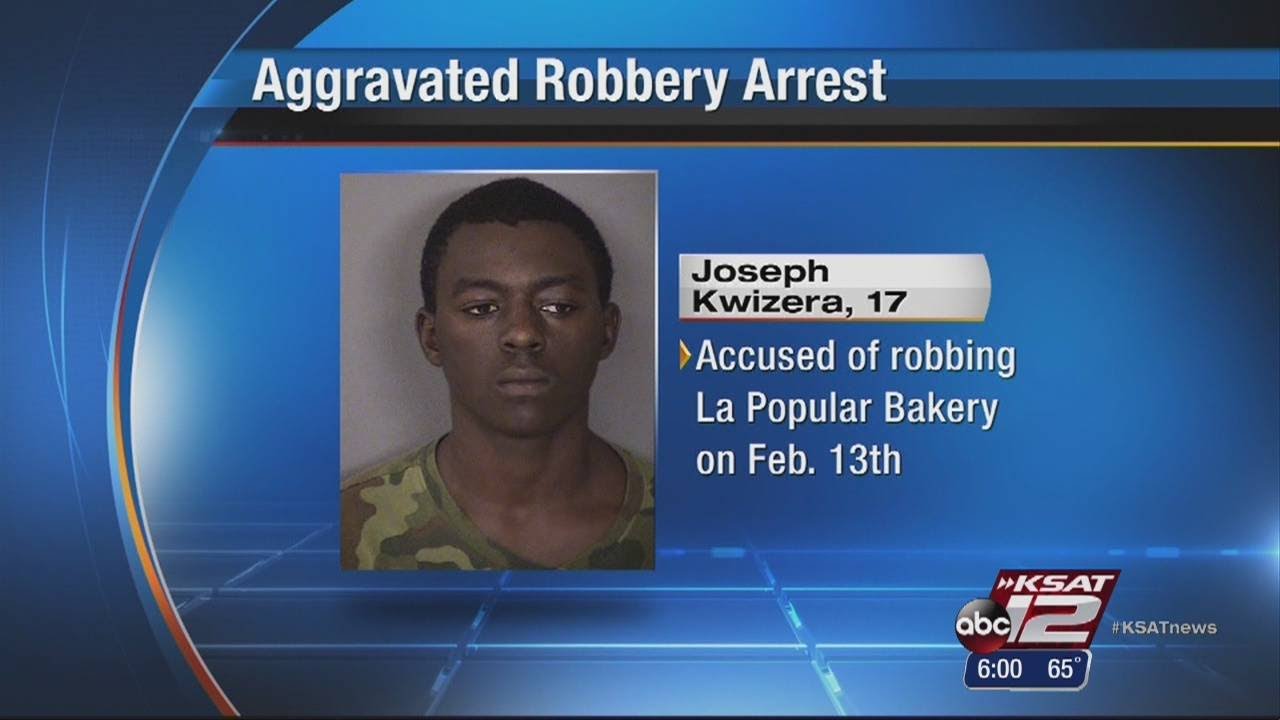 Video: Teen arrested in armed robbery of bakery