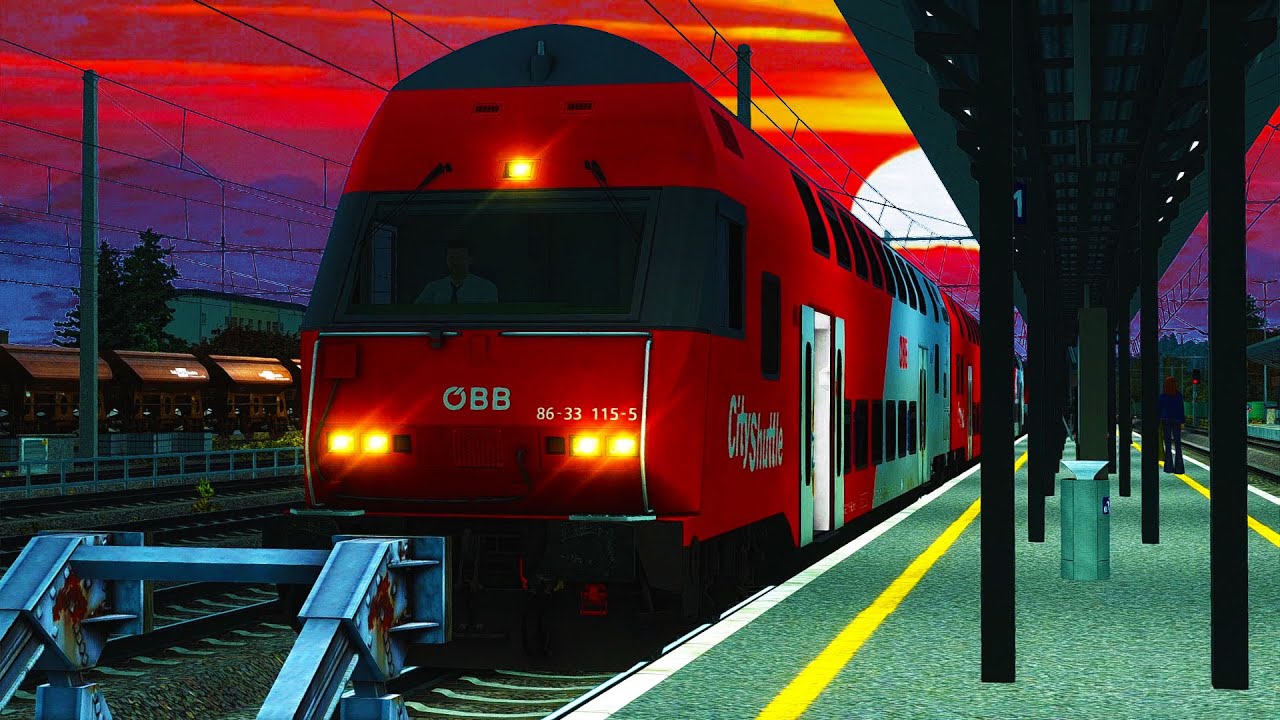 FreeStrecke: Amstetten-Kleinreifling | ÖBB Wiesel Steuerwagen | TRAIN SIMULATOR 2022 :D | Eilzug