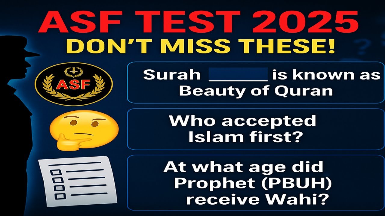 Corporal Written Test Preparation | ASI Written Test Preparation | ASF Written Test Preparaion 2025