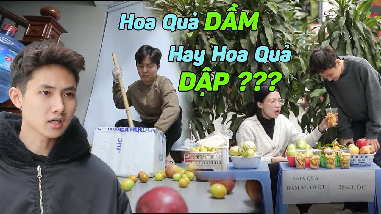 Hoa Quả DẬP NÁT Bỏ Đi Được Anh Bán Hàng HÔ BIẾN Thành HOA QUẢ DẦM  | Thám Tử Nhí Tổng Hợp #313