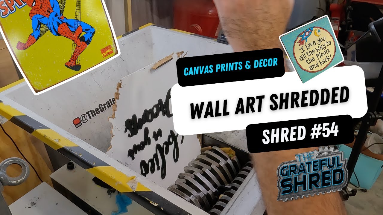 Canvas Prints & Wall Decor SHREDDED | SHREDDING SUNDAY