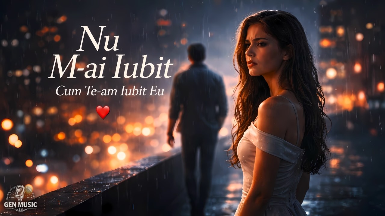 Nu M-ai Iubit Așa Cum Te-am Iubit Eu 💔 | Cântec Românesc Emoțional 2026 ✨ | GenMusic