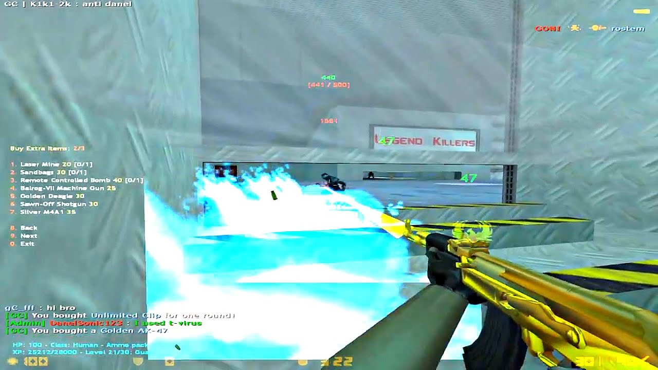 (AK-47 Golden) zm_lgk_Laboratory_v3