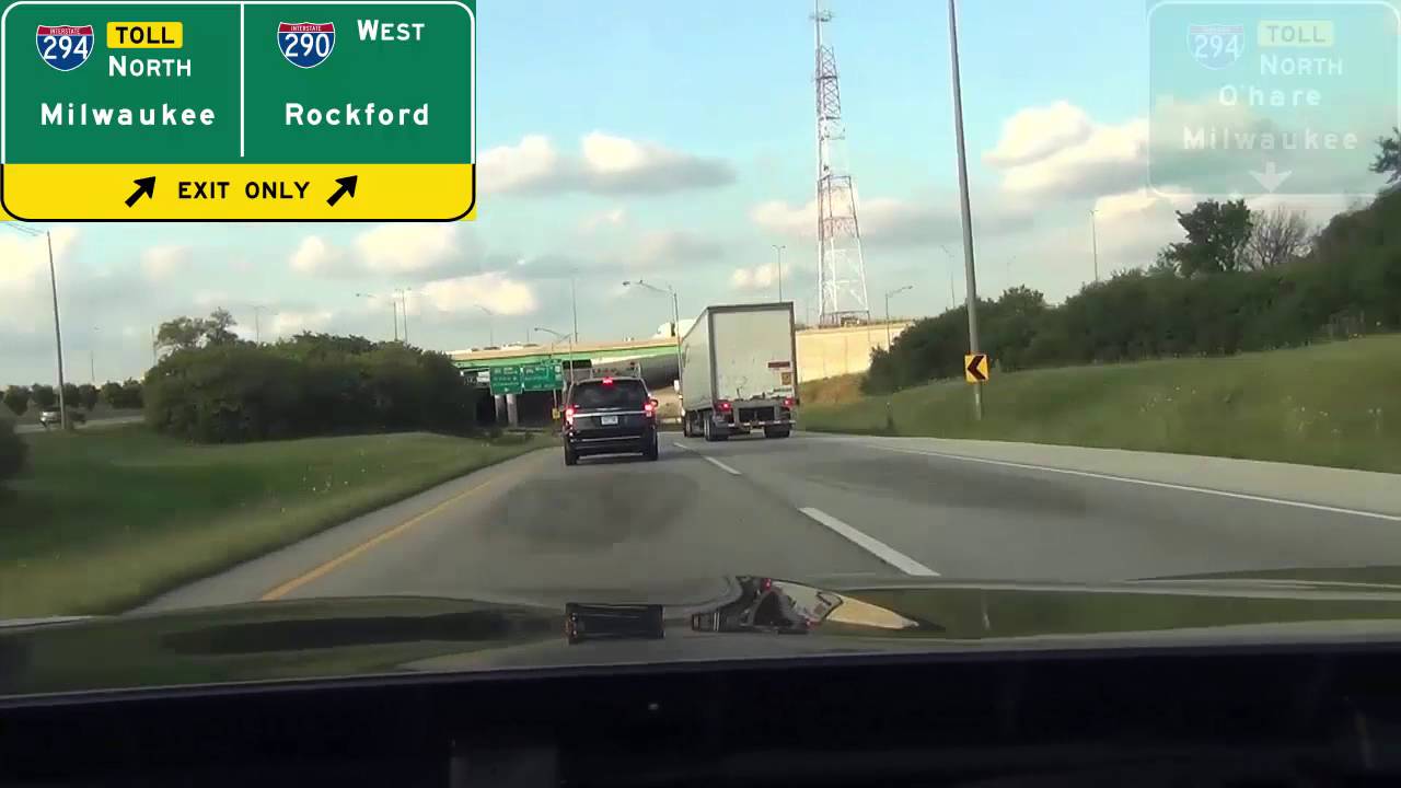 North To South (Interstate Timelapse) (with music)