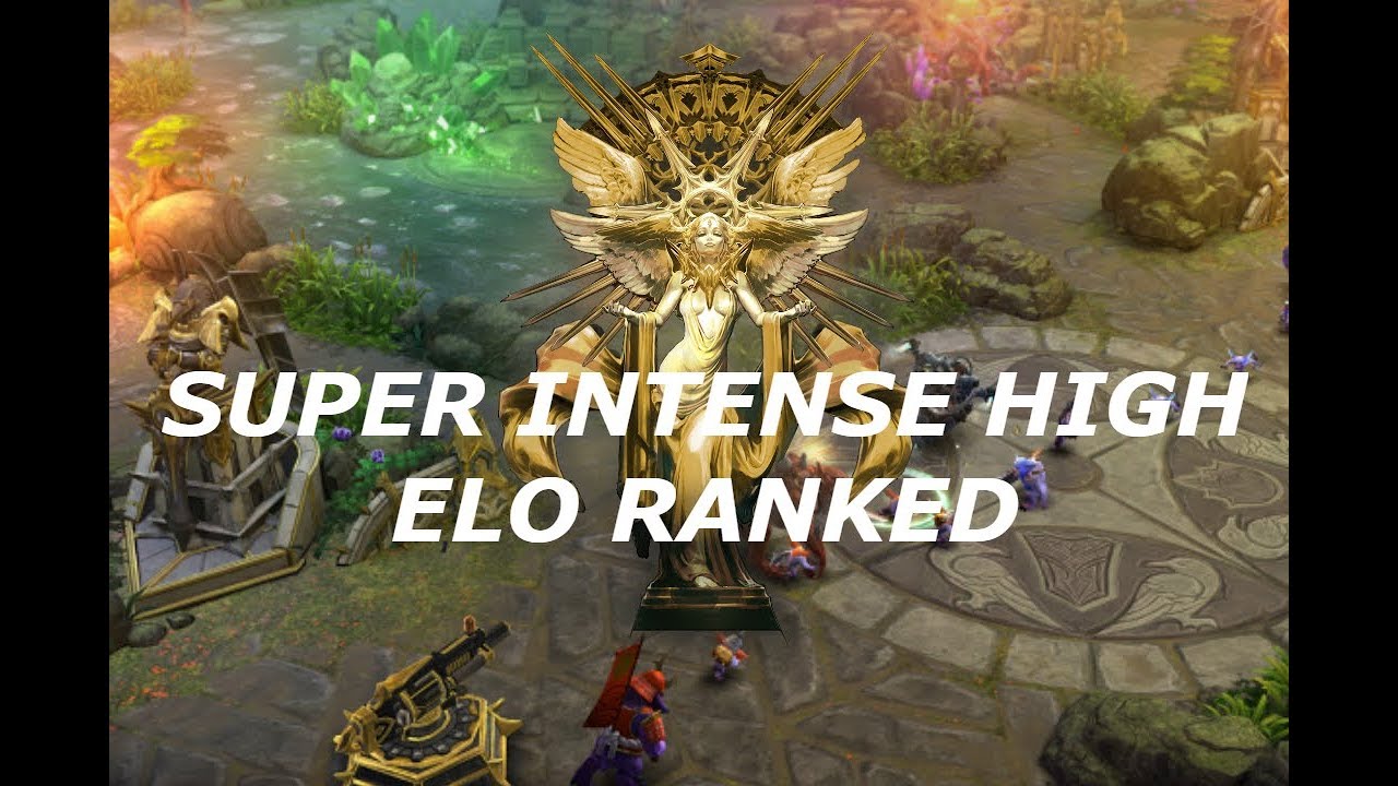 SUPER INTENSE HIGH ELO RANKED MATCH IN VAINGLORY 5V5
