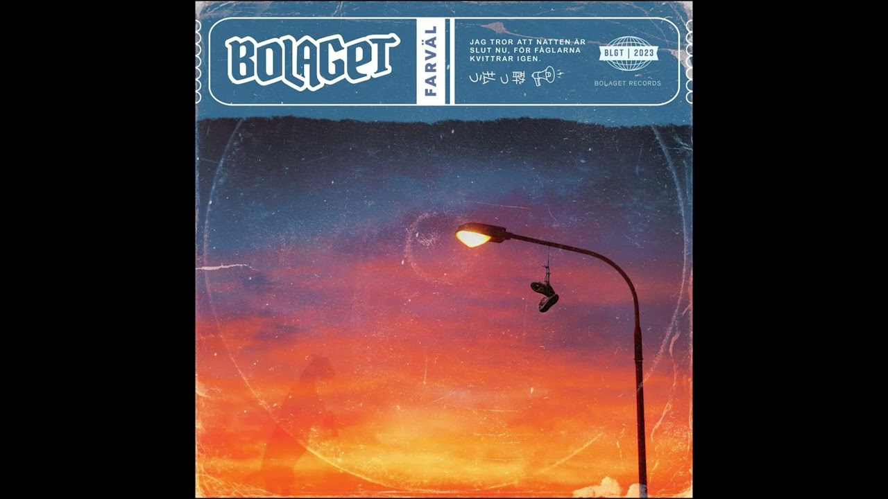 BOLAGET - Farv&auml;l (Official Audio)