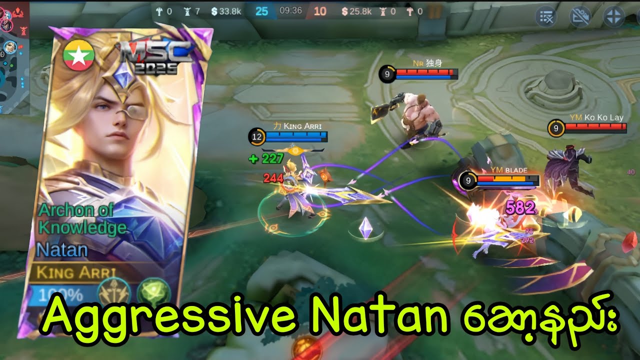 Natanကို Aggressive ဆော့နည်း