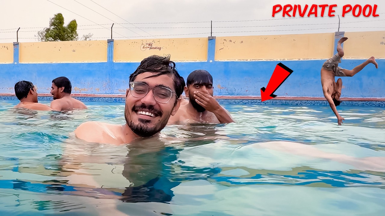 Booked a Private Pool Because of the Heat | Booked a Pool
