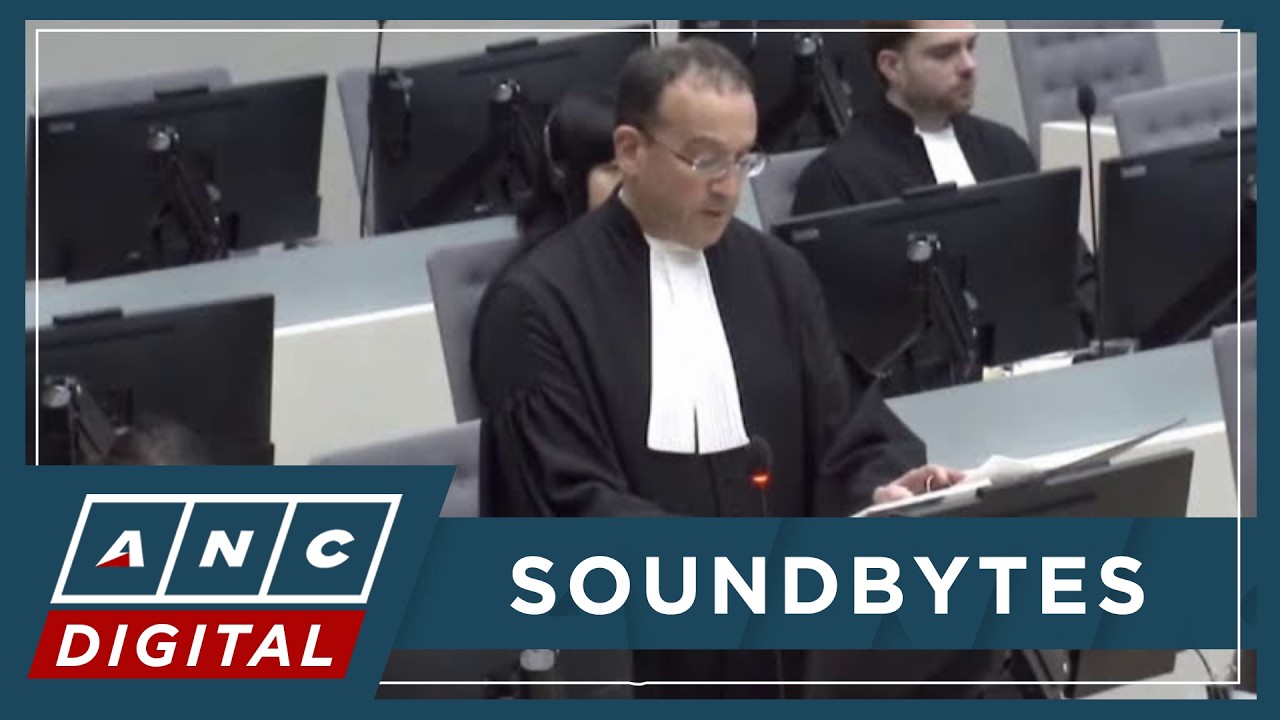 Kaufman: Prosecution knows not enough Duterte said 'outrageous things' and deaths occurred | ANC