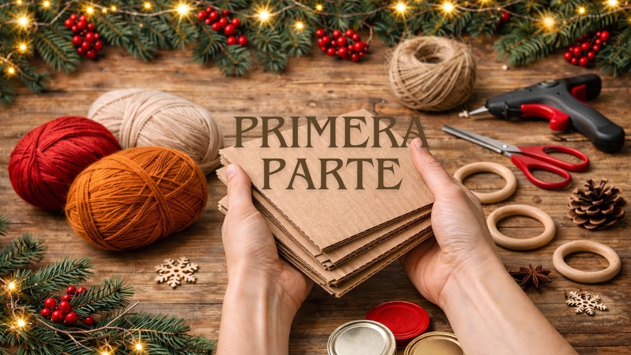 Maratón de PROYECTOS NAVIDEÑOS  fáciles - Primera parte - Manualidades DIY - Reciclaje - Artesanato
