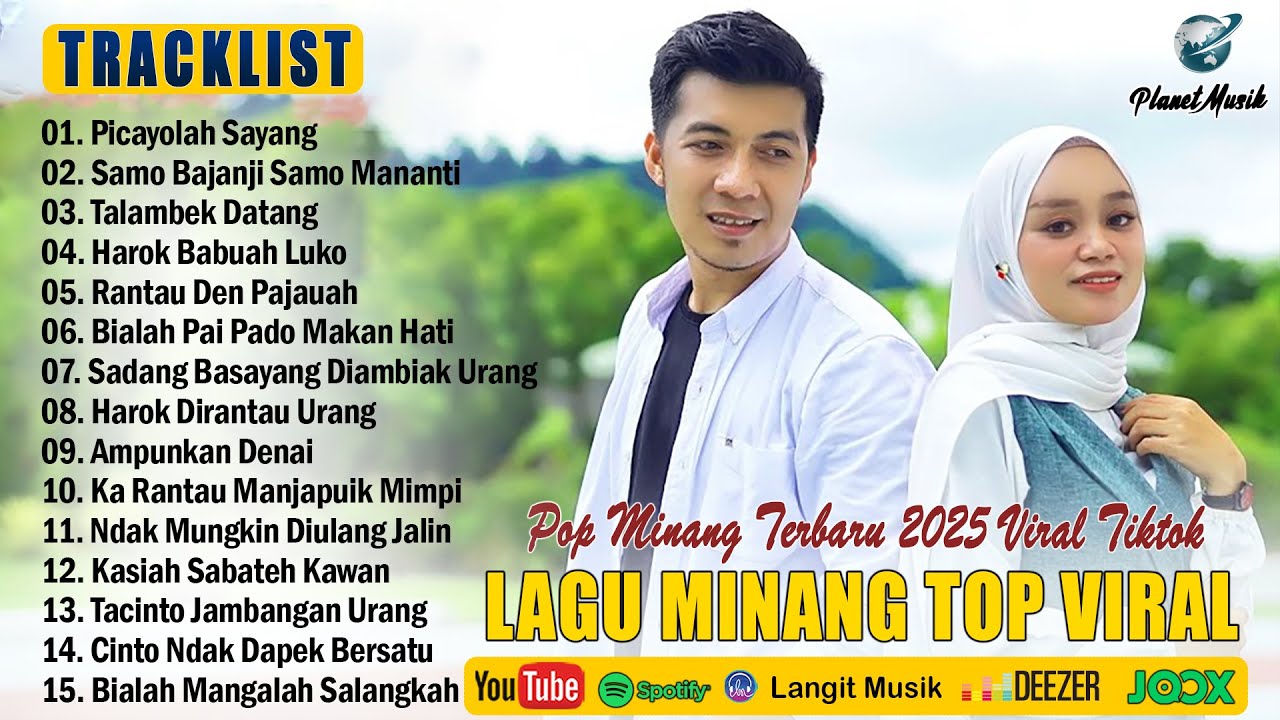 Lagu Minang Terbaru 2025 Hits Bikin Baper ~ Pop Minang Full Album Terpopuler