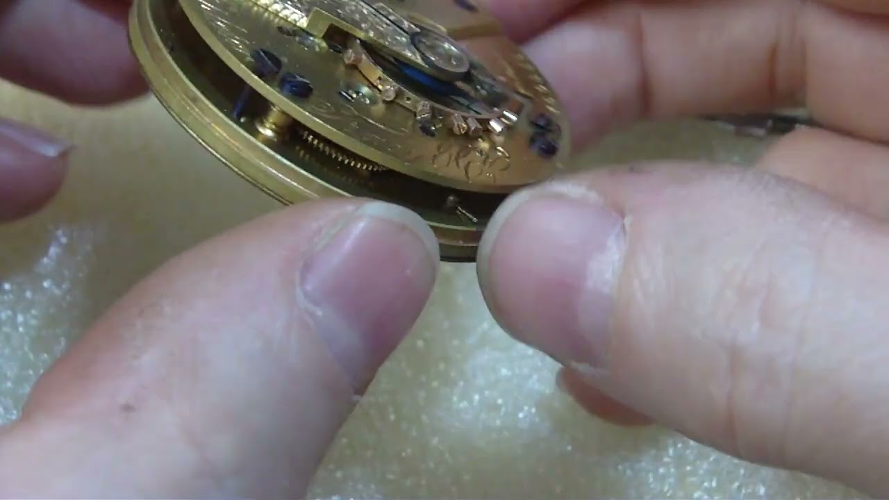 Pocket watch from Ebay, Waltham, Appleton Tracy