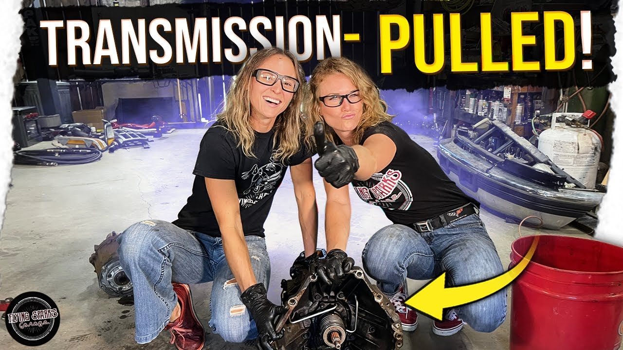Wrangling the Wrangler! YJ Jeep Transmission removal!
