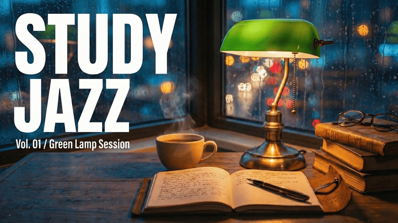 ULTIMATE CONCENTRATION 🧠 Study Jazz for Deep Work (3 HOURS) (Vol 1.)