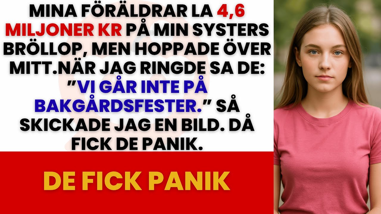 MINA FÖRÄLDRAR KOM INTE – “BAKGÅRDSBRÖLLOP ÄR INTE PÅ RIKTIGT”