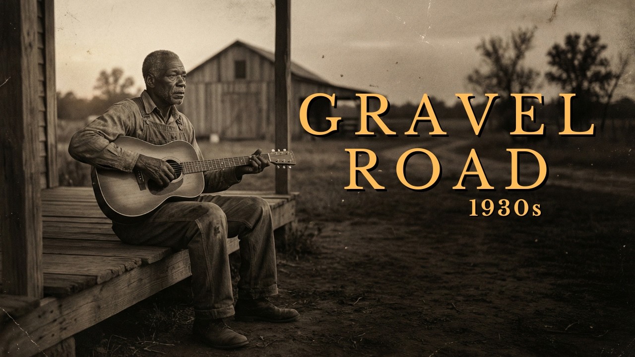 Gravel Road Blues | Delta Blues 1930s | Raw Acoustic Mississippi