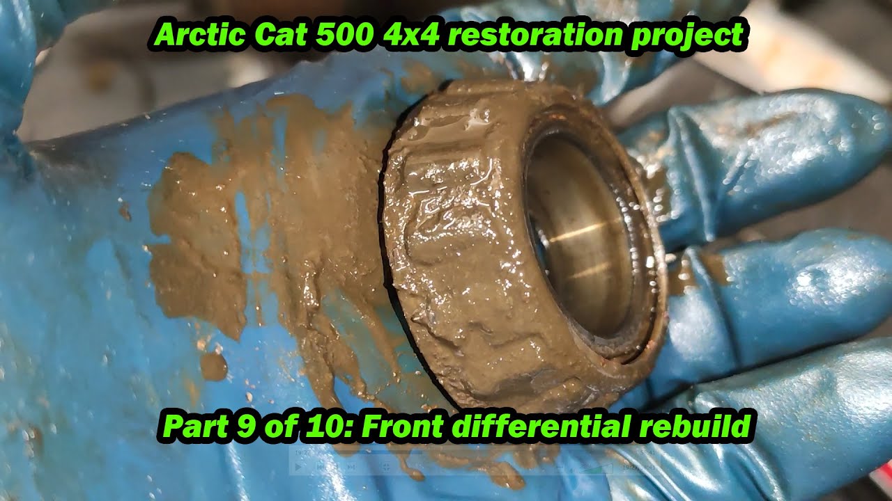 Проект реставрации Arctic Cat 500 4x4, часть 9 из 10: Восстановление переднего дифференциала