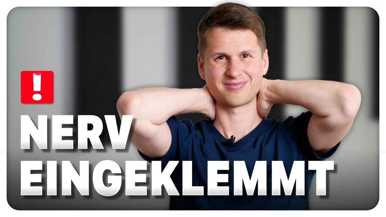 Eingeklemmter Nerv im Nacken (Halswirbelsäule) Lösen | Übungen für Zuhause