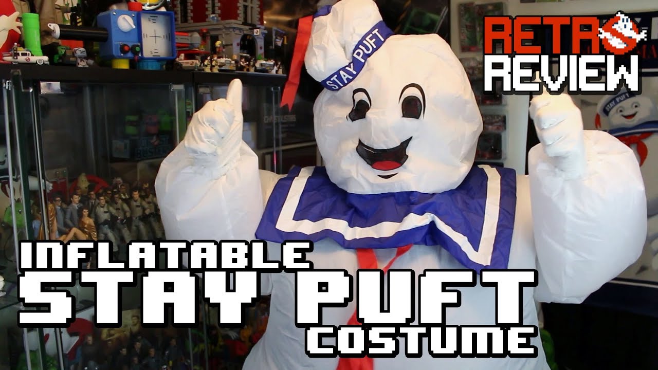 РЕТРО ОБЗОР: Надувной костюм Зефирного человечка Stay Puft!