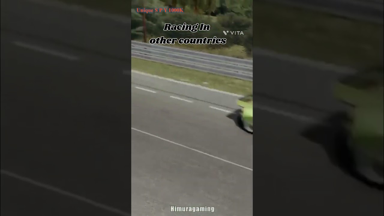 Car racing in other countries and in India / #viral #trending #shortsvideo