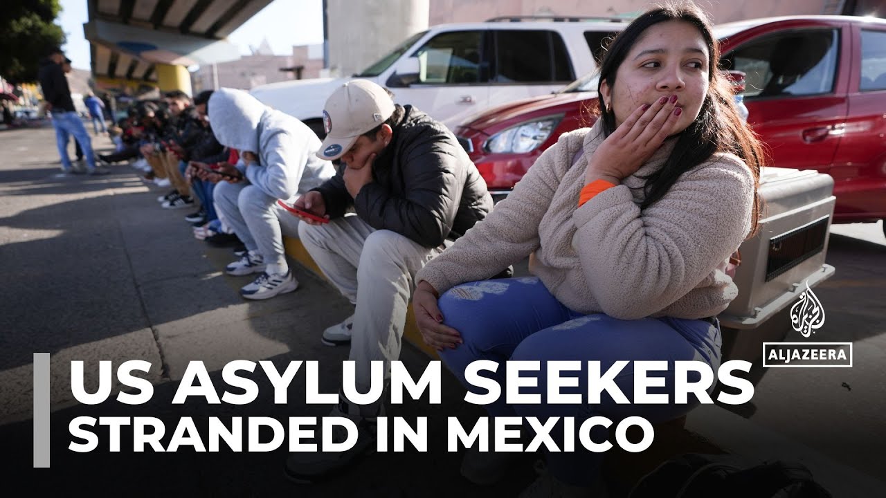 Migrants stranded in Mexico as appointments to enter US cancelled