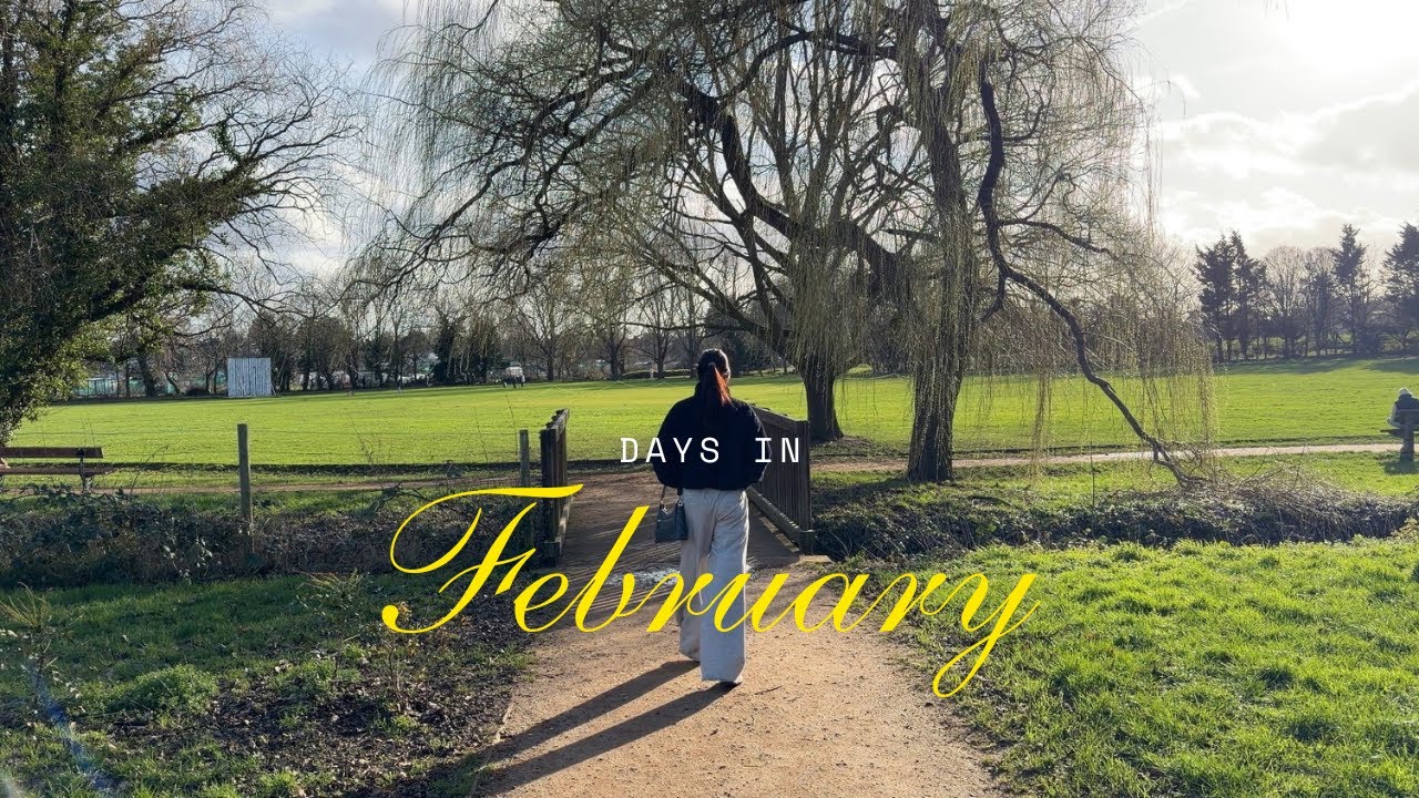 LONDON VLOG: Sunny weather,exploring vintage cafe inside park 🌤️📸🌱