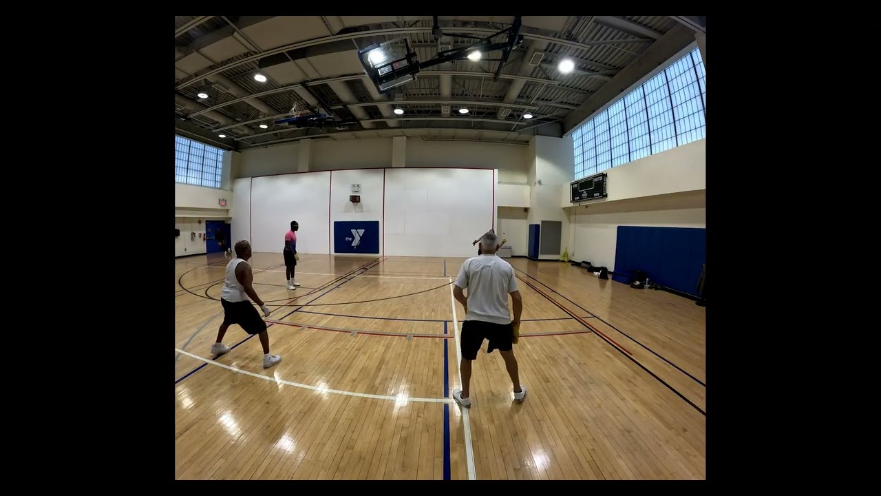 Coney YMCA Smallball - Dwayne & George vs Babalola & Robert (Game 2)