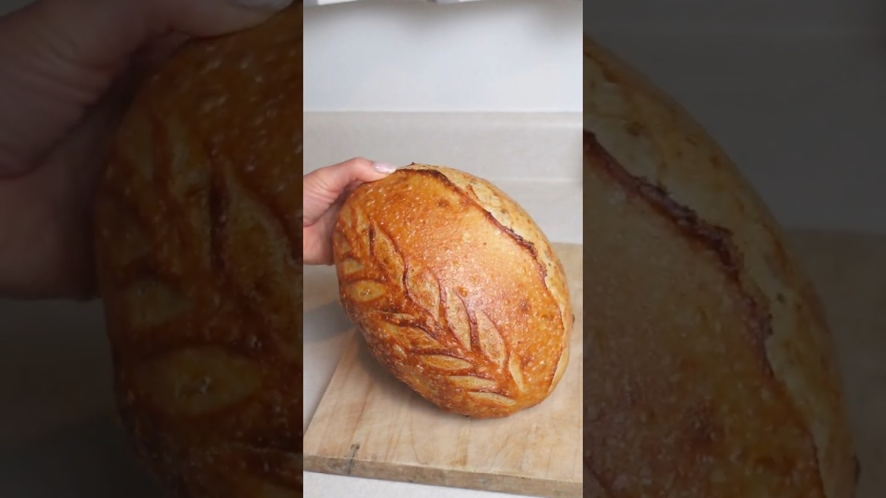 No Stretch & Fold, No Banneton, Lazy AF Sourdough Method #sourdough #sourdoughbread