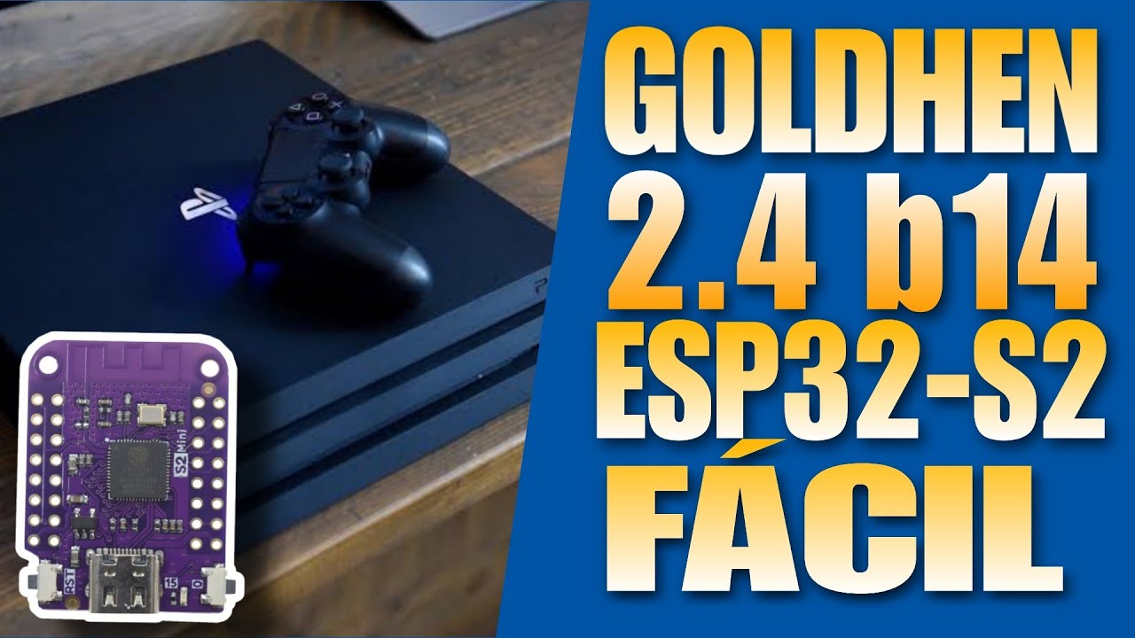 ⚠️AUTO GOLDHEN SUPER FÁCIL (ATUALIZADO versão 2.4b14) ESP32-S2 mini.