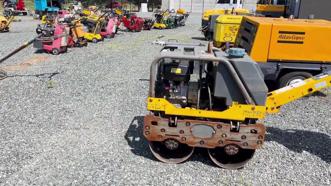 WOLF MASZYNY- Walec drogowy Wacker Neuson RD 7 A - Skoroszów Sosnowa 2 Trzebnica/ Wrocław