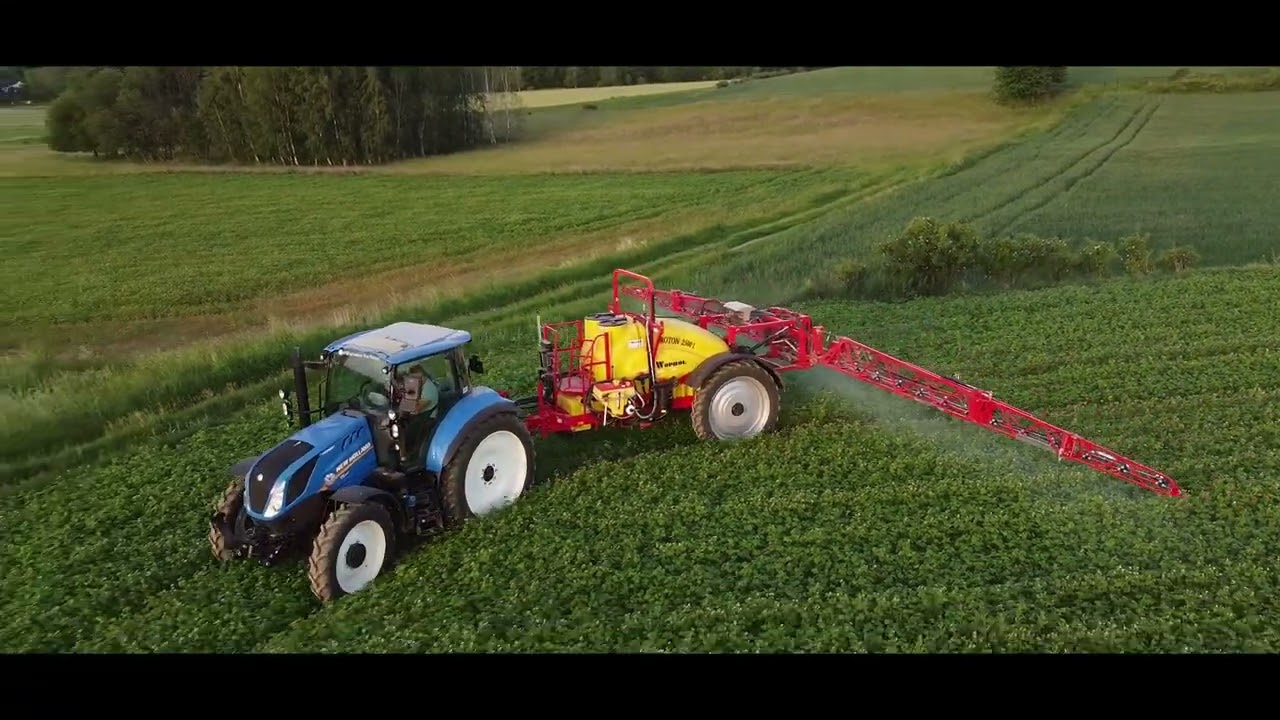 ✔Wieczorny Oprysk Gryki✔❗ New Holland t5.100❗