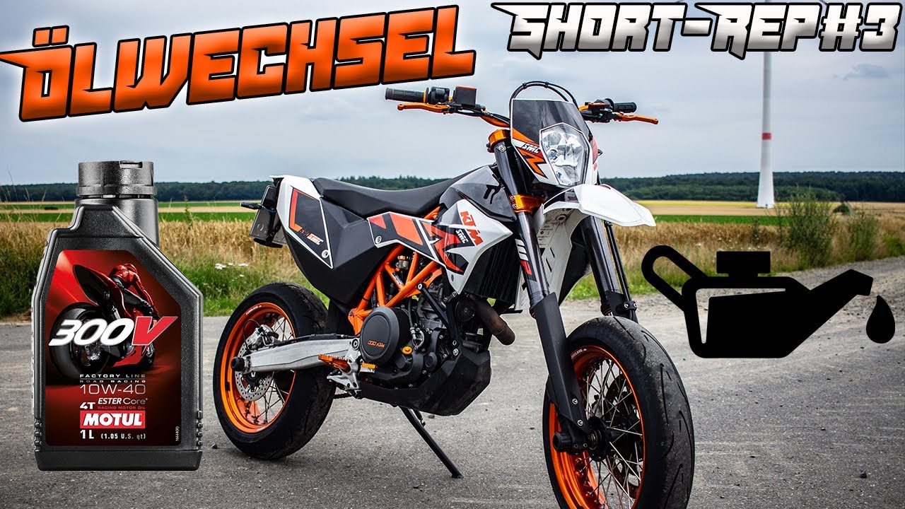 Ölwechsel KTM SMC R 2009-2021//Short-Rep