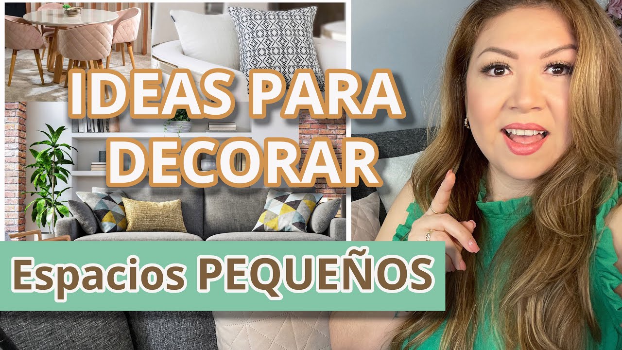 Cómo decorar una casa pequeña / IDEAS para decorar una casa pequeña linda y elegante / Casa pequeña