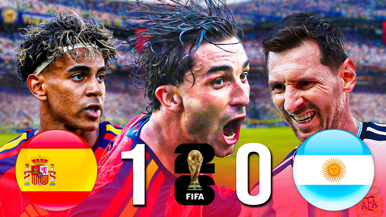 Spain vs Argentina | World Cup Final 2026 | Full Match & Highlights 🔥