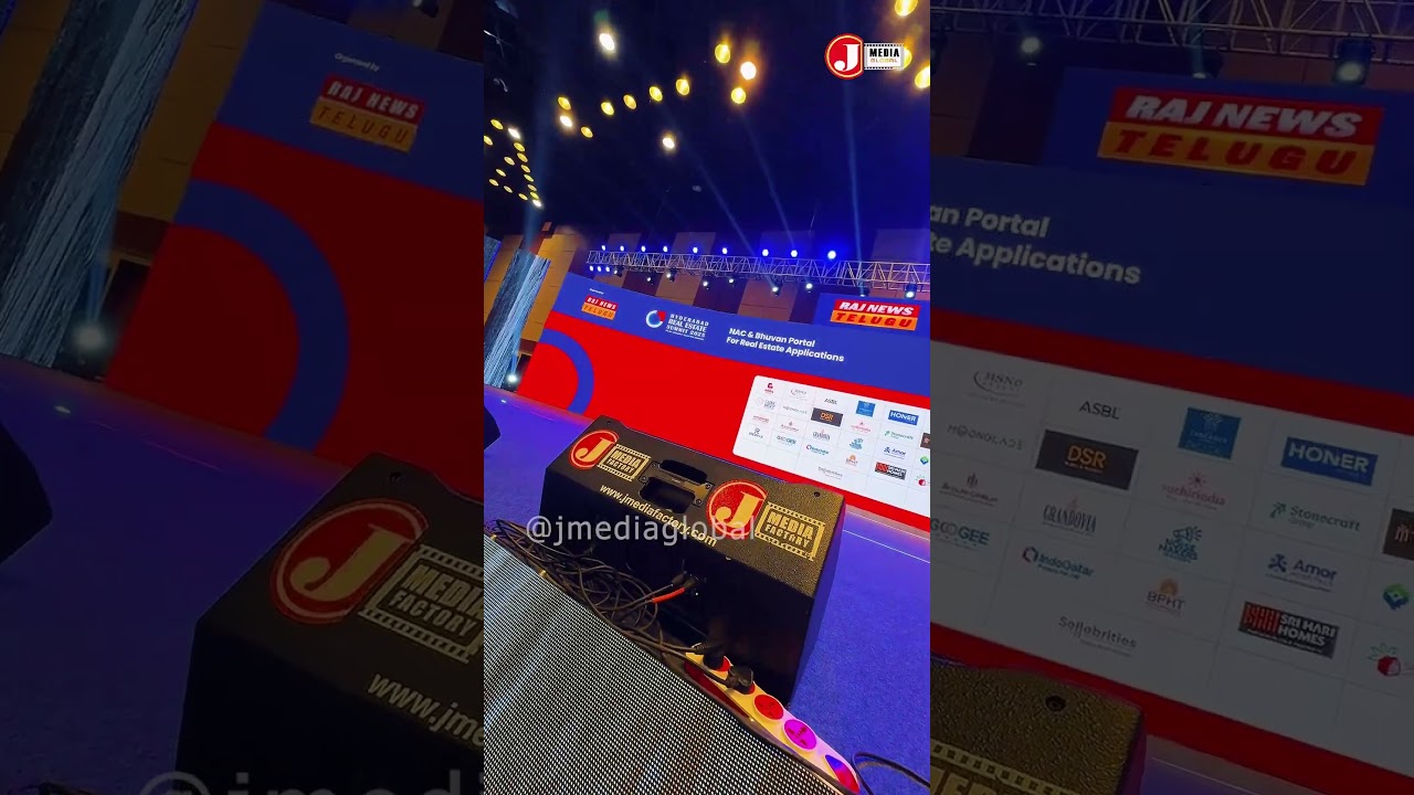 Hyderabad Real Estate Summit 2025 | J Media Factory | J Media Global | Raj News | #YTShorts