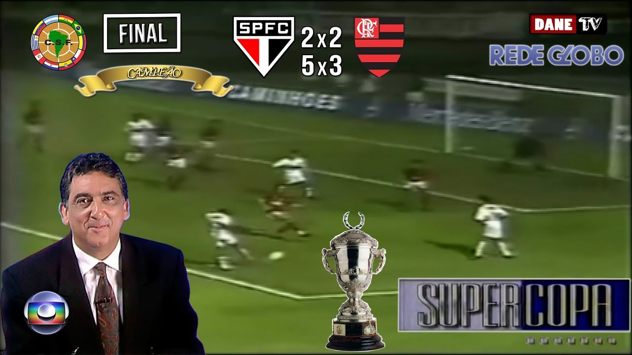 Supercopa 1993 - São Paulo (5) 2x2 (4) Flamengo