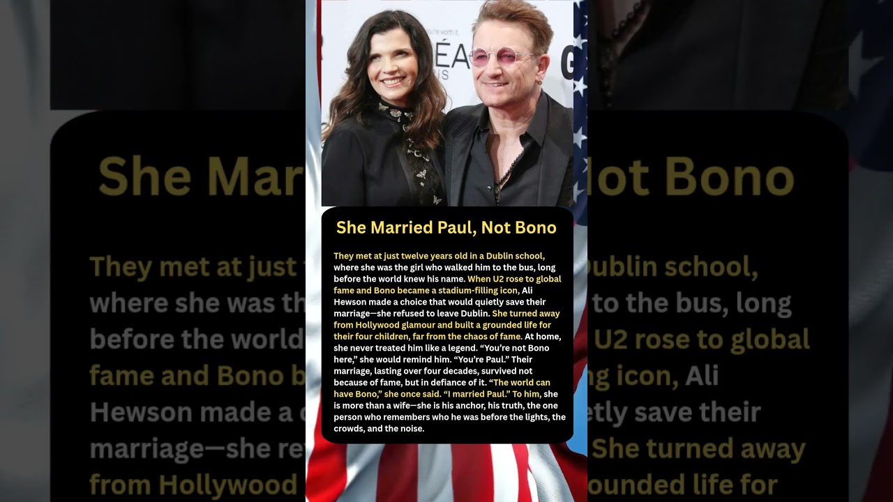 She Married Paul, Not Bono