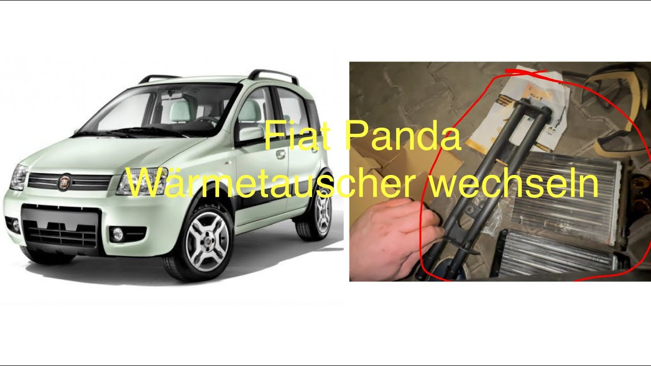 Fiat Panda Wärmetauscher Wechseln 