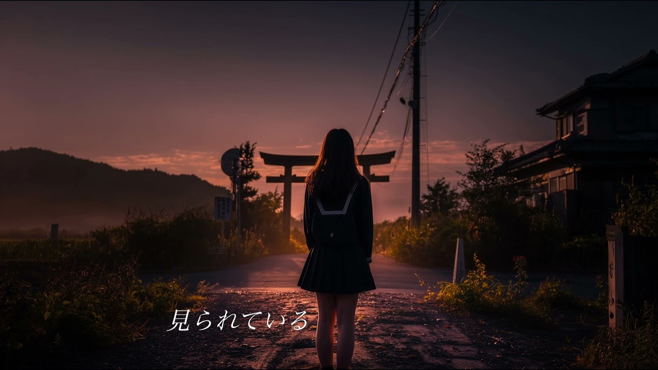 見られている