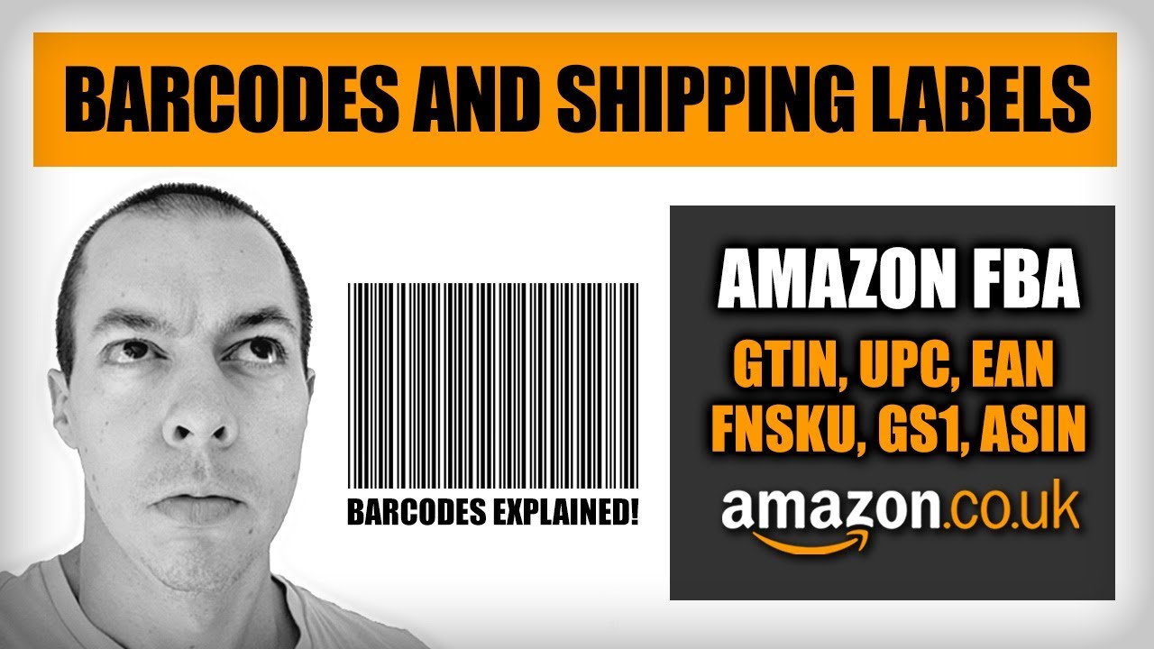 Объяснение штрихкодов и транспортных этикеток Amazon FBA (плюс освобождение от GTIN) — UPC EAN GS...