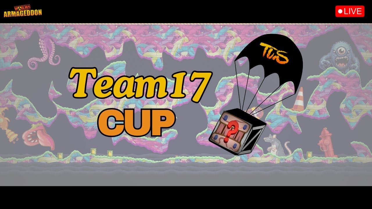🔴 LIVE - Stoner vs KungPow - Team17 CUP | Worms Armageddon