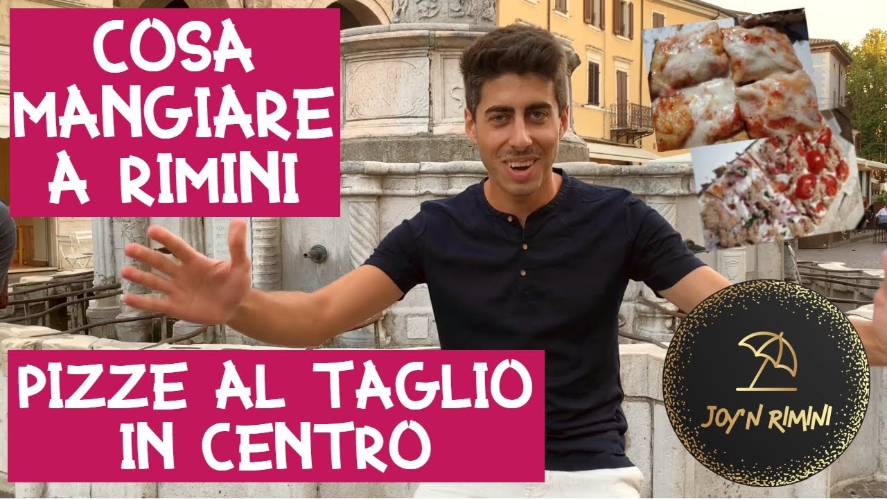 STREET FOOD RIMINI CENTRO – Tour PIZZE AL TAGLIO #1 – MANGIARE A RIMINI