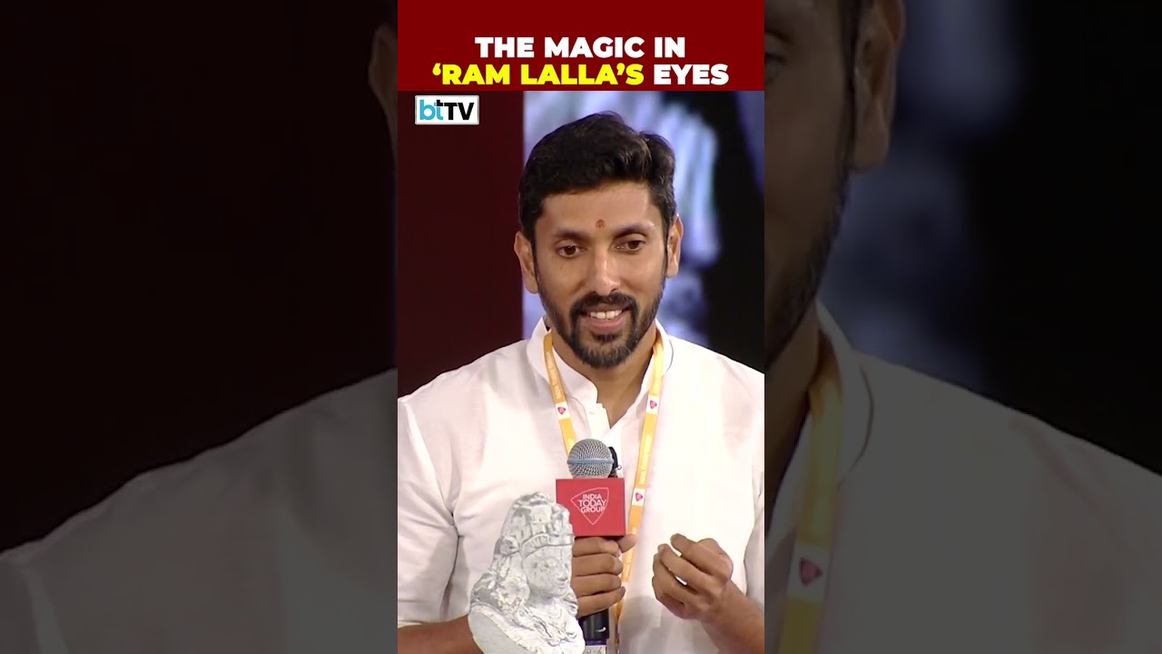 The Sculptor Of Ram Lalla Shares The 'Tense 20 Minutes' Of Sculpting Lord Ram&rsquo;s Eyes