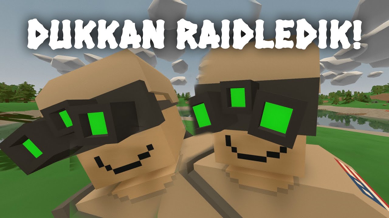 ŞEHRİ ELE GEÇİRMETE ÇALIŞIP DÜKKAN RAİDLEDİK! - UNTURNED SHOPLU 7/17